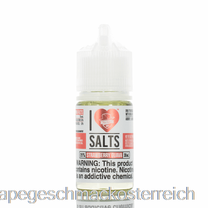 Erdbeer-Guave – Ich Liebe Salze – 30 Ml, 25 Mg Vape-Geschmack